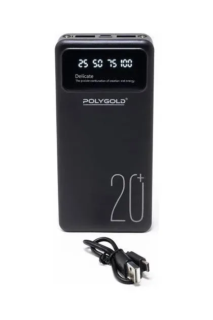 20000 mAh Power Bank 2.1 AMP Hızlı Şarj