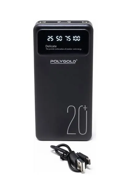 20000 mAh Power Bank 2.1 AMP Hızlı Şarj