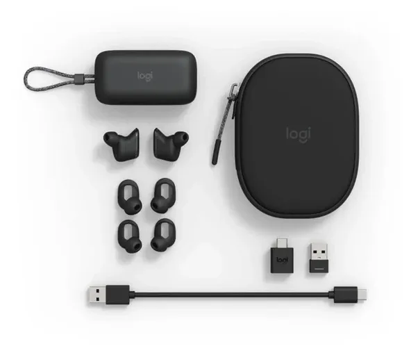 Logitech Zone True Wireless - Mikrofonlu Gerçek Kablosuz Kulaklıklar