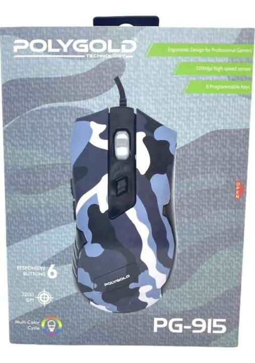 PG-915 Kamuflaj Modeli Oyuncu Mouse