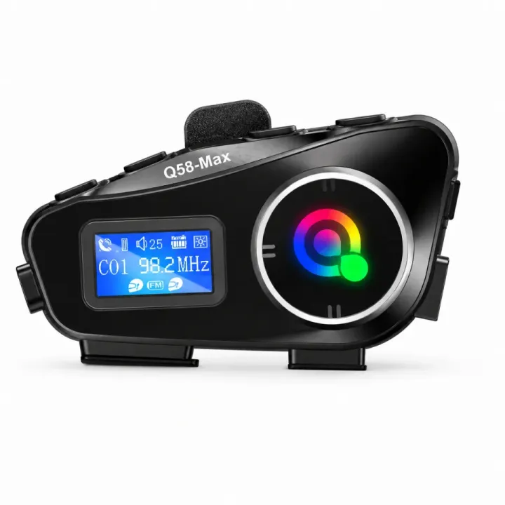 Q58-MAX Intercom Motorcu Bluetooth Kulaklık